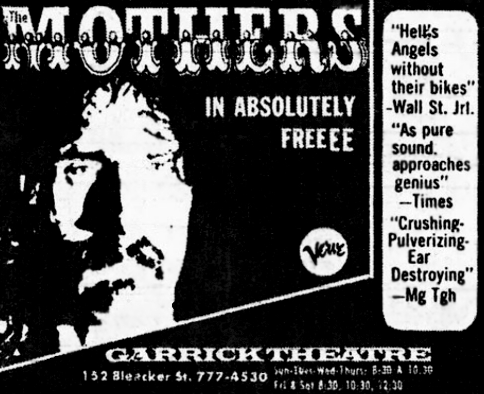 24/05-04/09/1967Garrick theater, New York, NY [2]